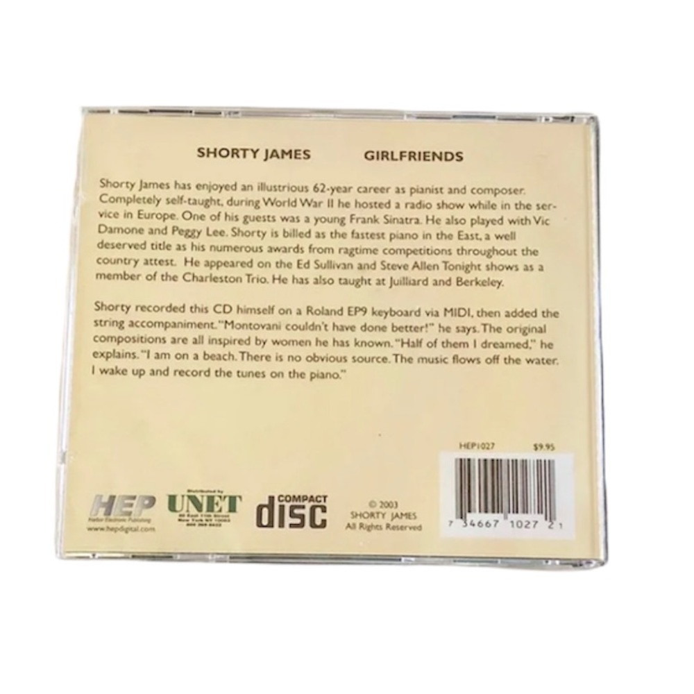 Shorty James Girlfriends CD 2003 New in Plastic - Picture 2 of 5